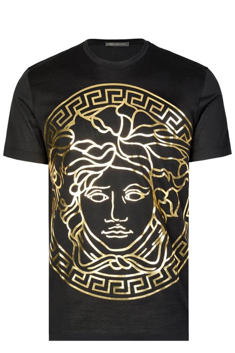 versace medusa shirt women's|versace t shirt medusa head.